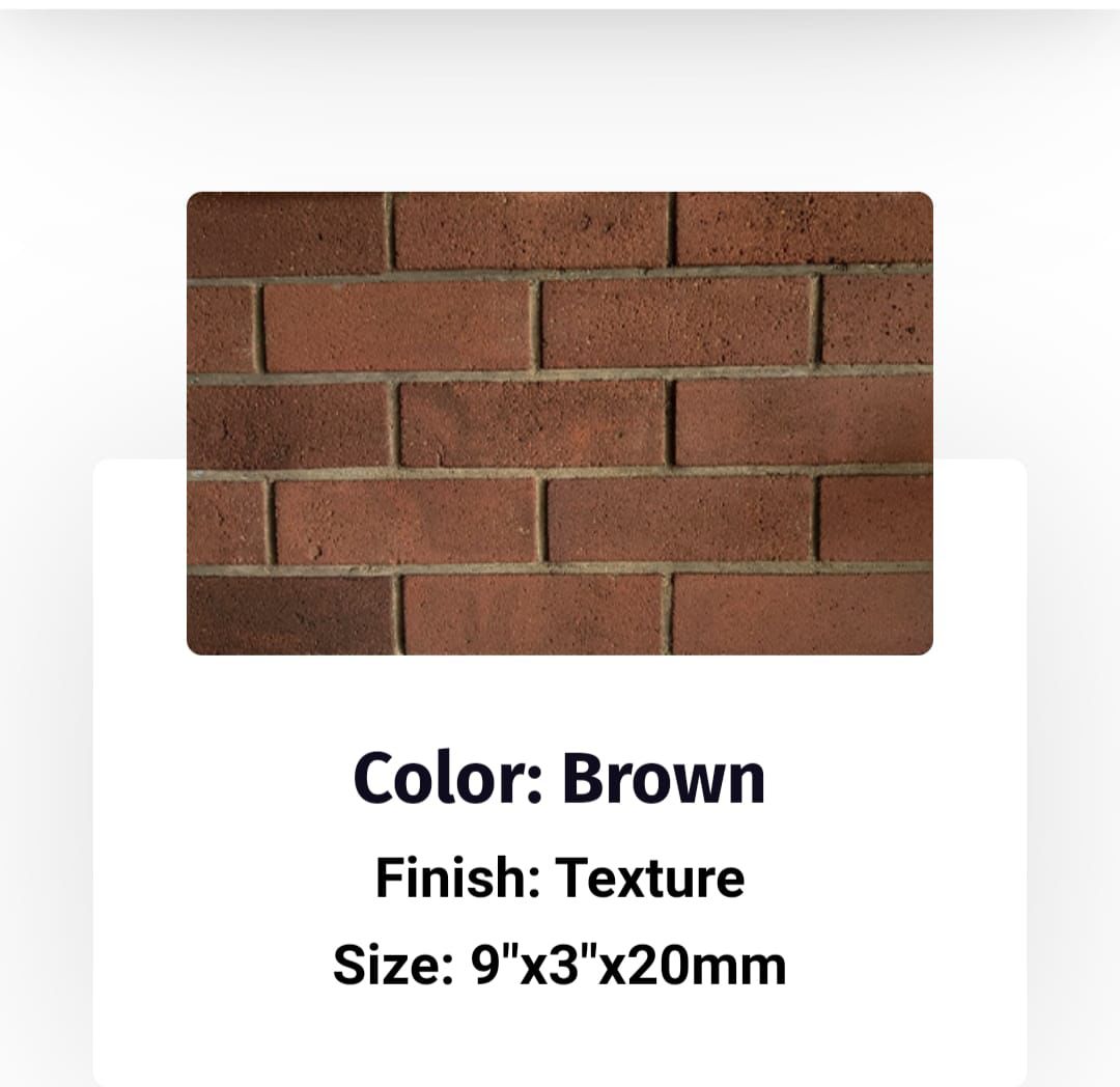 Cladding Bricks manufacture by Kailash bricks