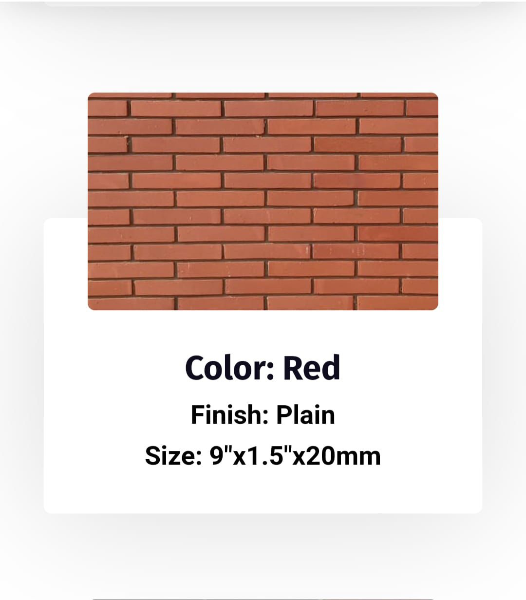 Cladding Bricks manufacture by Kailash bricks