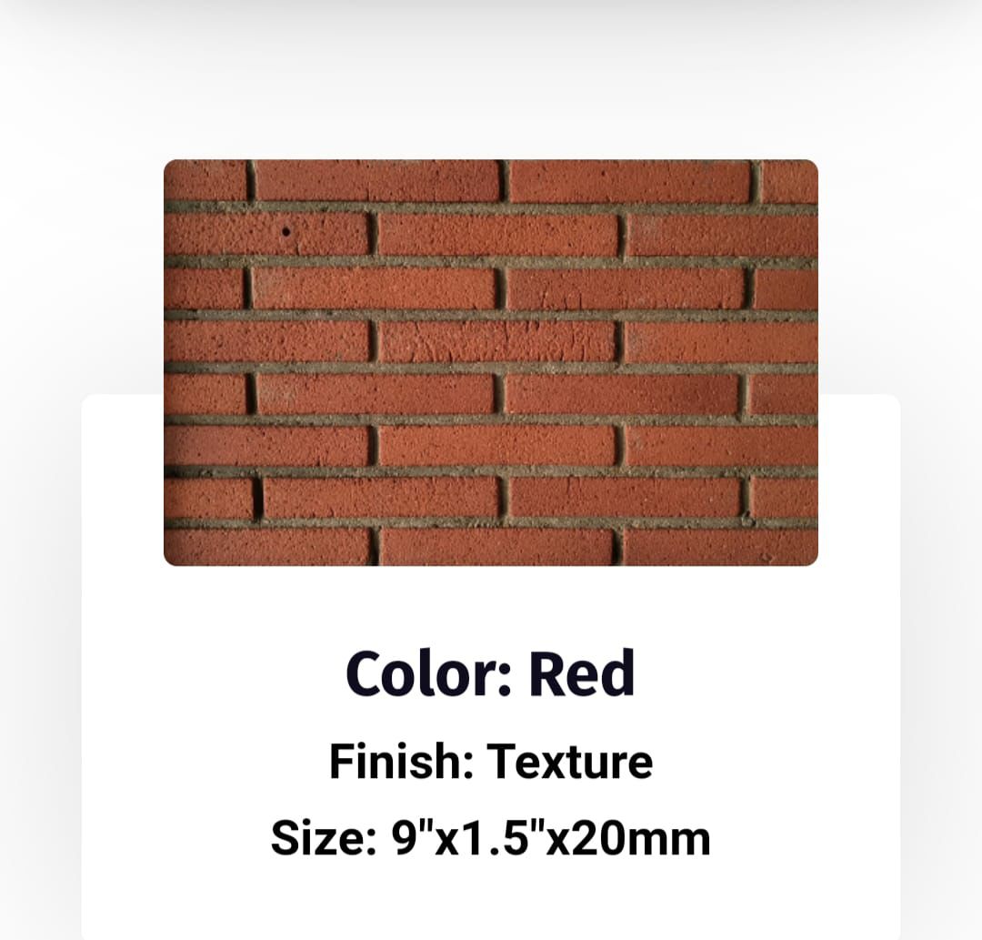 Cladding Bricks manufacture by Kailash bricks