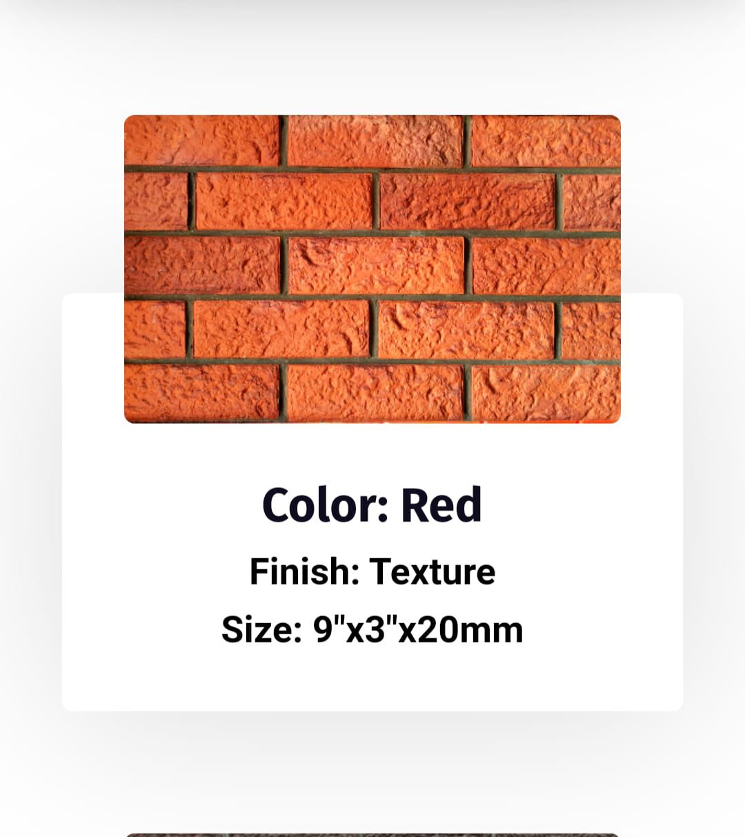 Cladding Bricks manufacture by Kailash bricks