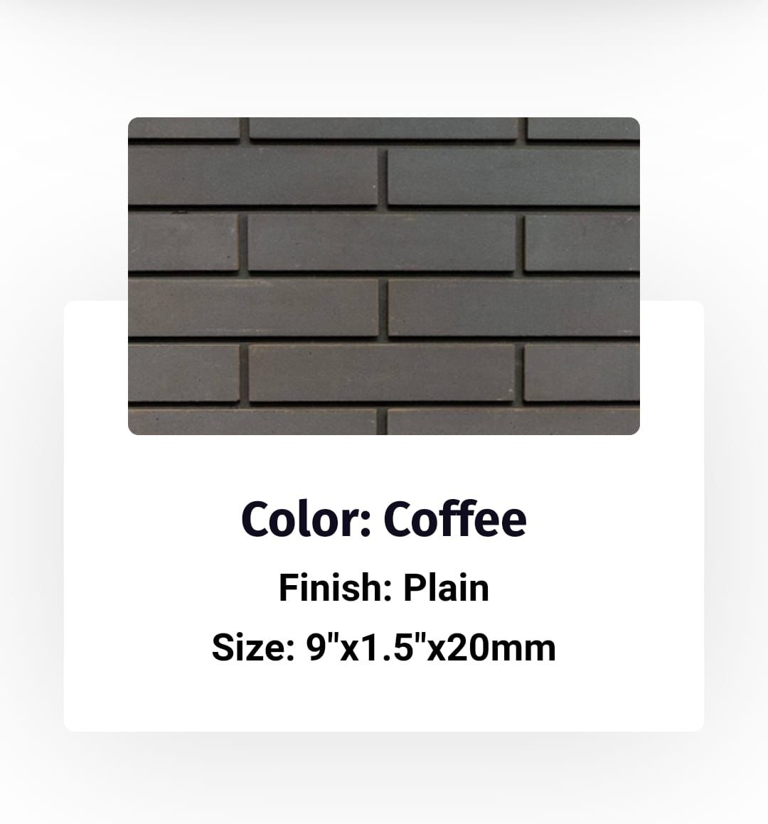 Cladding Bricks manufacture by Kailash bricks